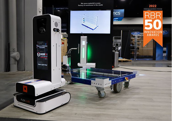 Foto FlexQube en av vinnarna i Robotics Innovation Award 2022